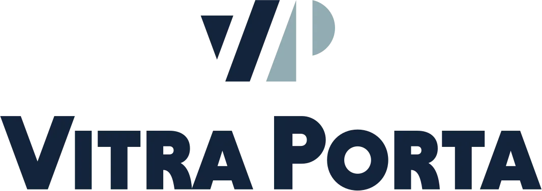 Logo Vitra Porta, ramen en deuren op maat